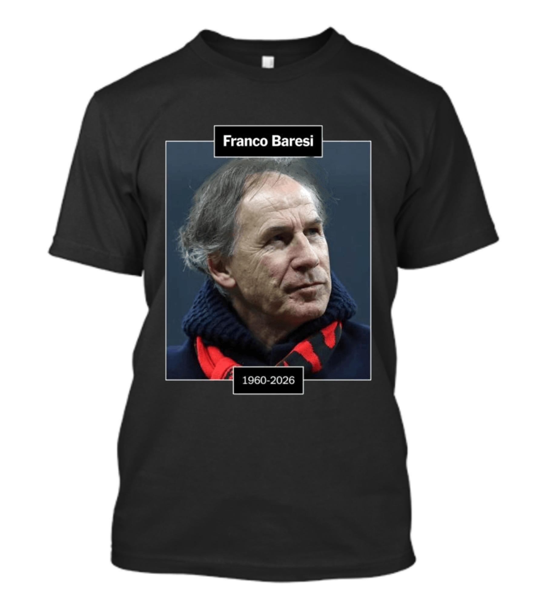 Franco Baresi 1960 2026 T-Shirt