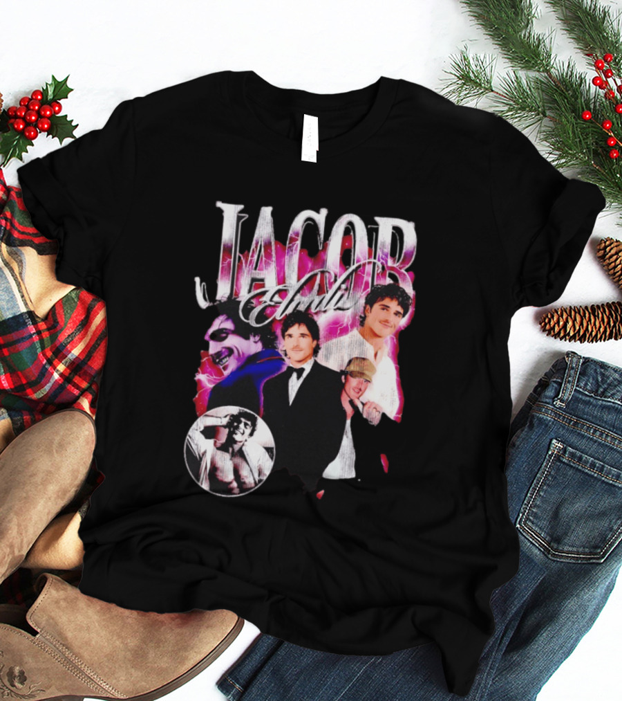 Jacob Elordi Collage Joker Suit Hat Aesthetic T-Shirt