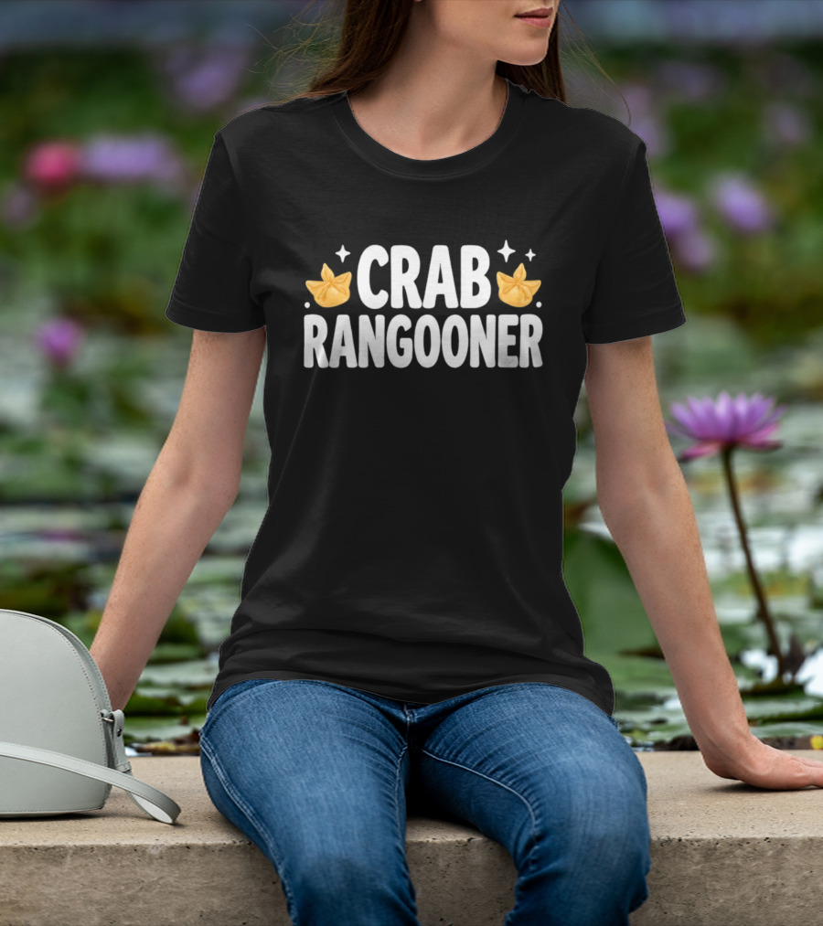 Crab Rangooner Chinese Food Appetizer Fun Novelty T-Shirt