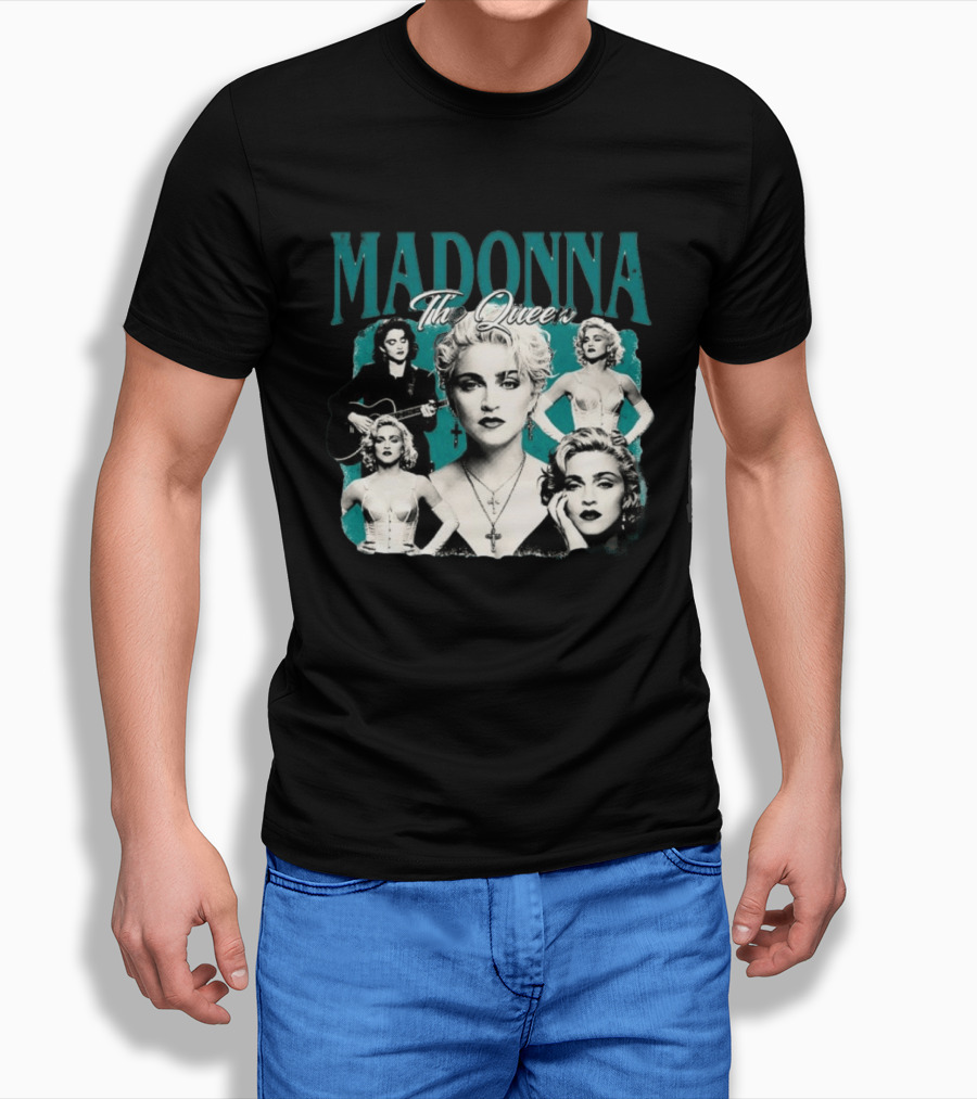 Madonna The Queen Iconic 90s Music Legend T-Shirt