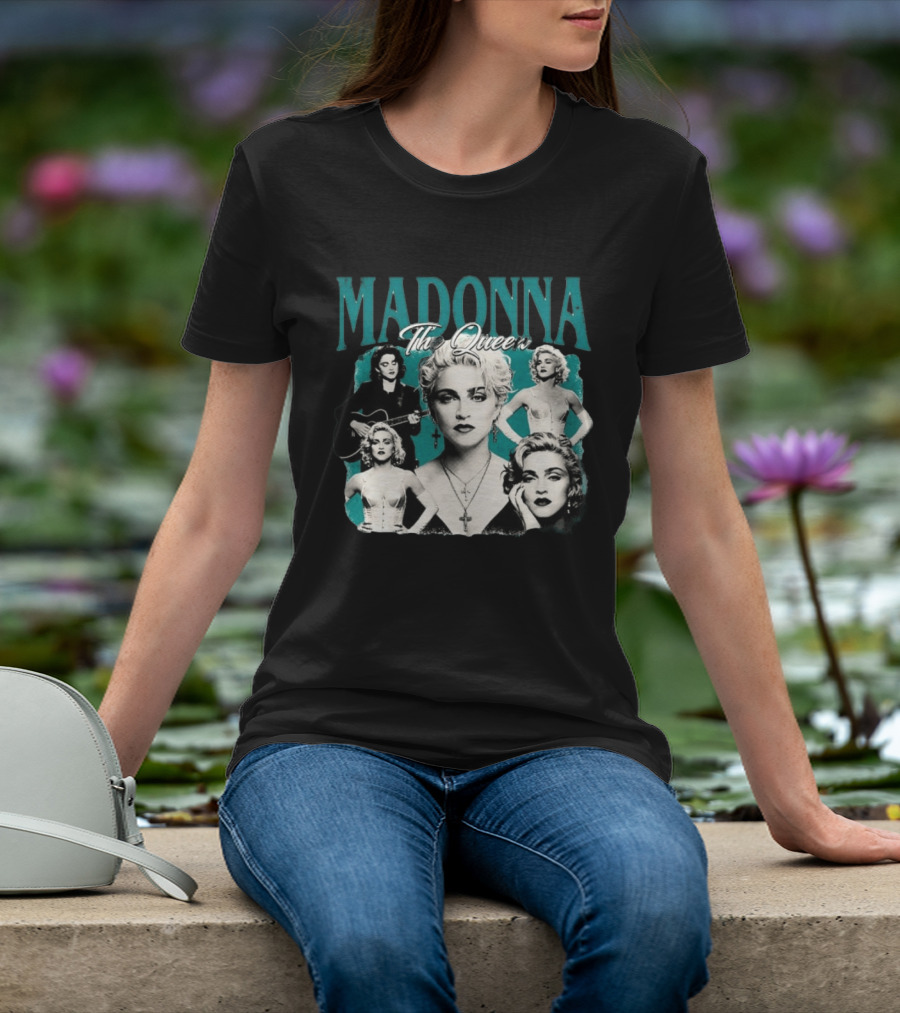 Madonna The Queen Iconic 90s Music Legend T-Shirt