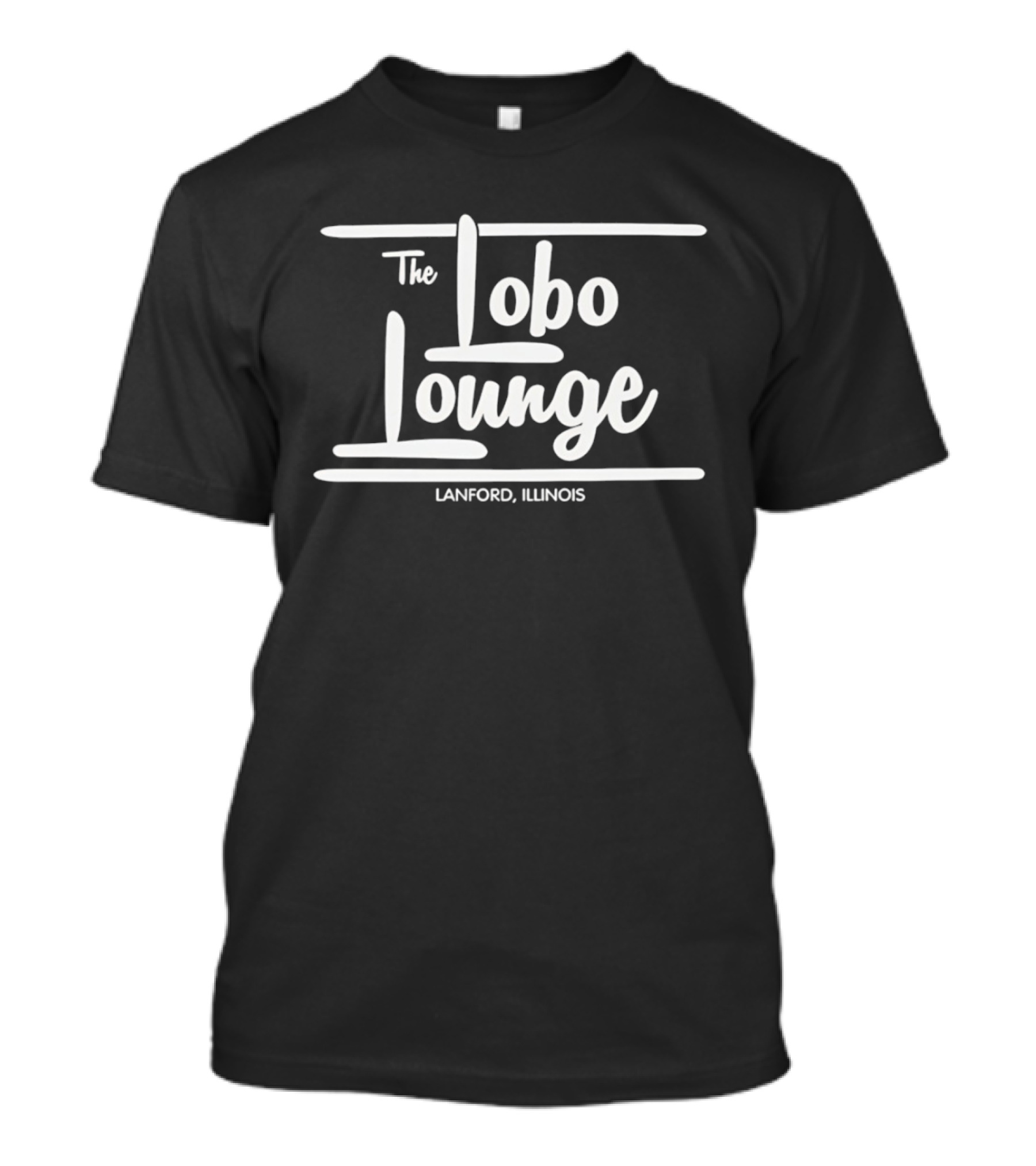 The Lobo Lounge Lanford Illinois TV Show Roseanne T-Shirt