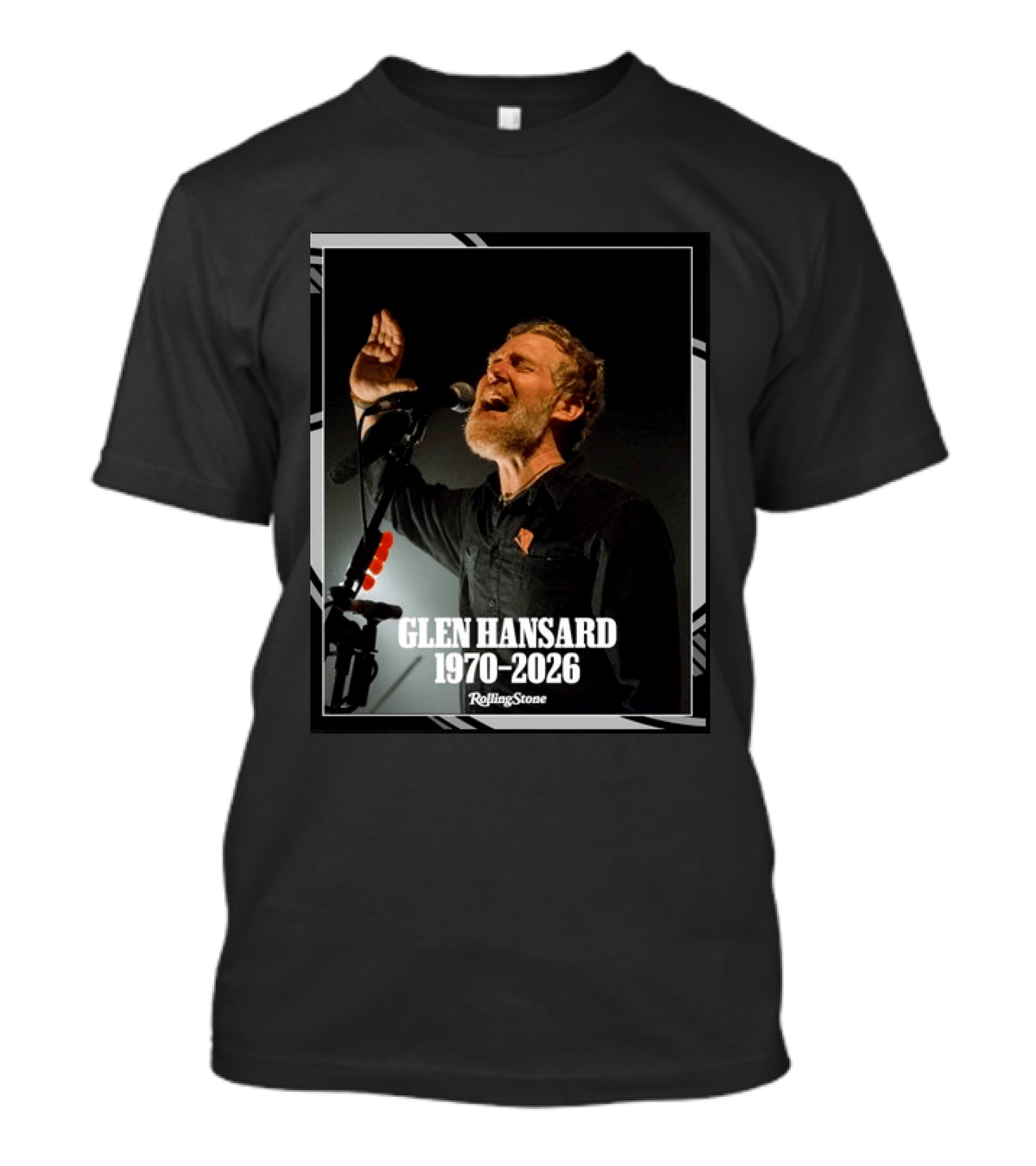 Glen Hansard 1970 2026 Rolling Stone Music Legend T-Shirt