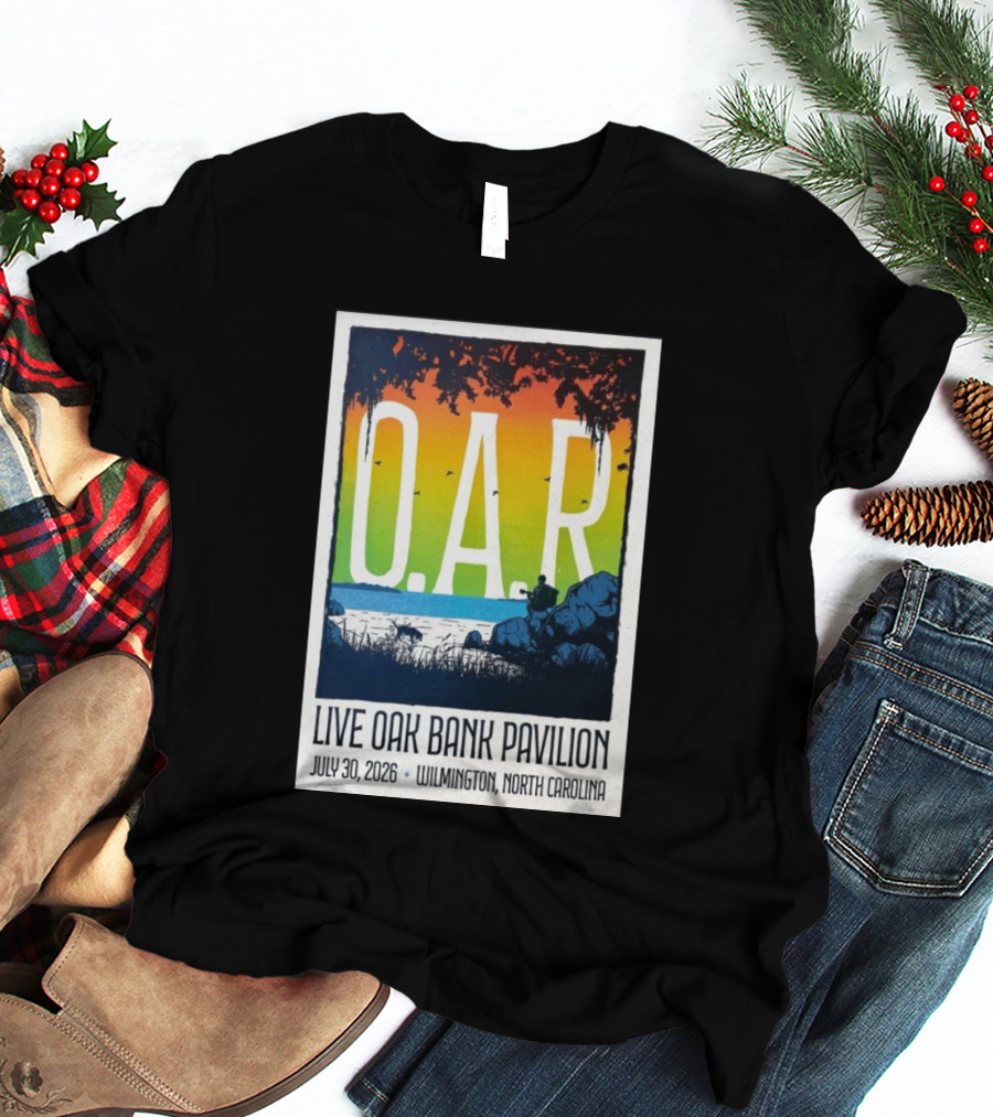 O.A.R. Live Oak Bank Pavilion July 30 2026 Wilmington North Carolina T-Shirt