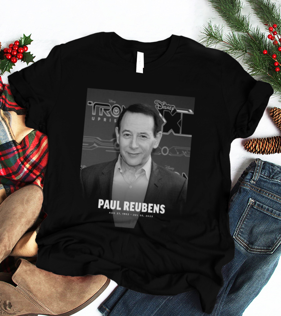 Paul Reubens Disney Tron Uprising Aug 27 1952 Jul 30 2023 T-Shirt