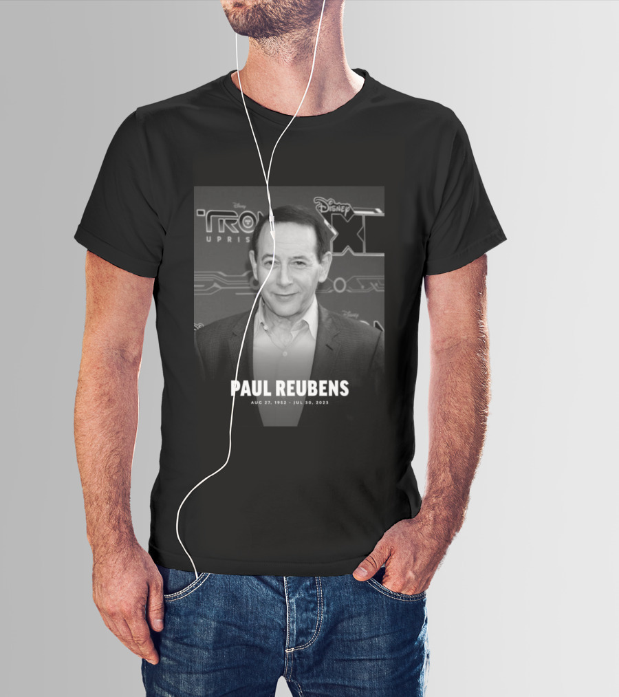 Paul Reubens Disney Tron Uprising Aug 27 1952 Jul 30 2023 T-Shirt