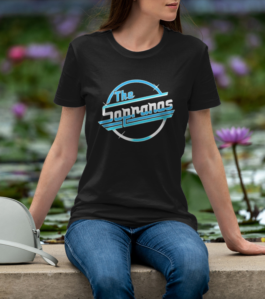 The Sopranos 2026 Retro Futuristic Neon T-Shirt
