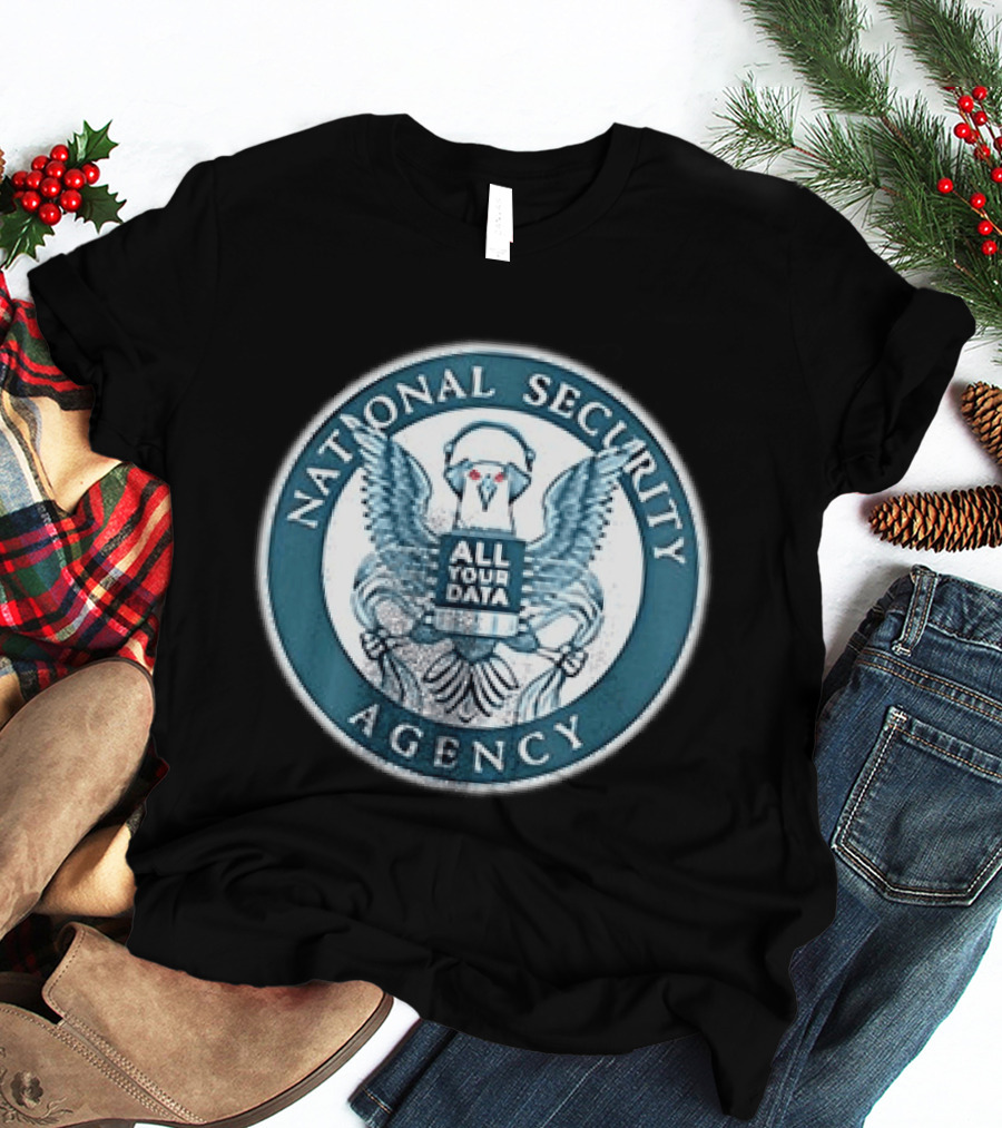 Unplug Big Brother Stop NSA's Mass Surveillance National Security Agency All Your Data T-Shirt