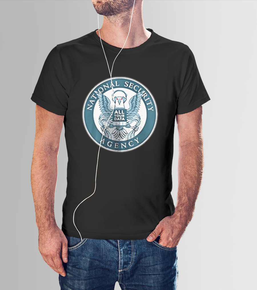 Unplug Big Brother Stop NSA's Mass Surveillance National Security Agency All Your Data T-Shirt