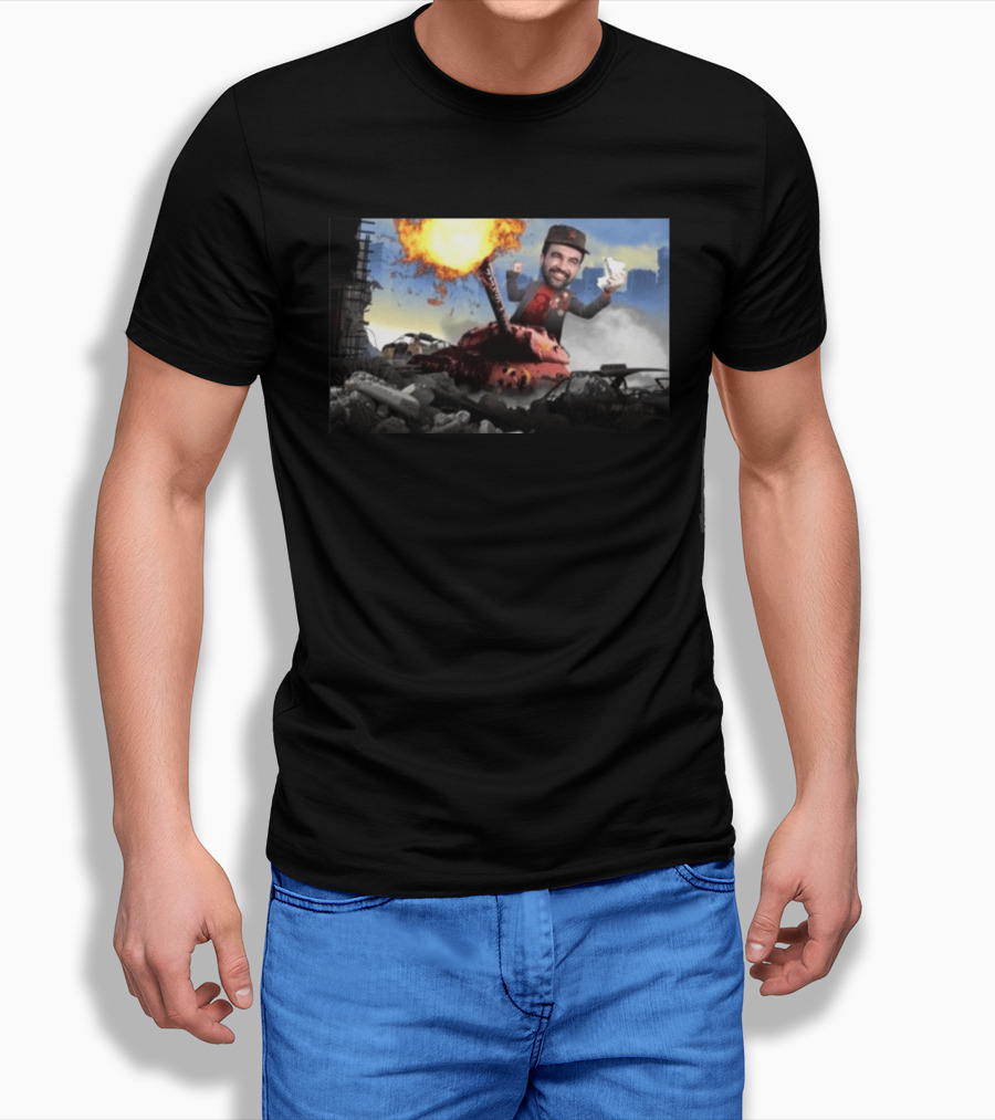 Zohran Mamdani Pied à Terre Tax NYC Explosion Image T-Shirt