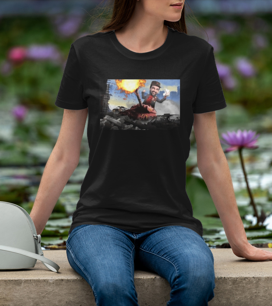 Zohran Mamdani Pied à Terre Tax NYC Explosion Image T-Shirt
