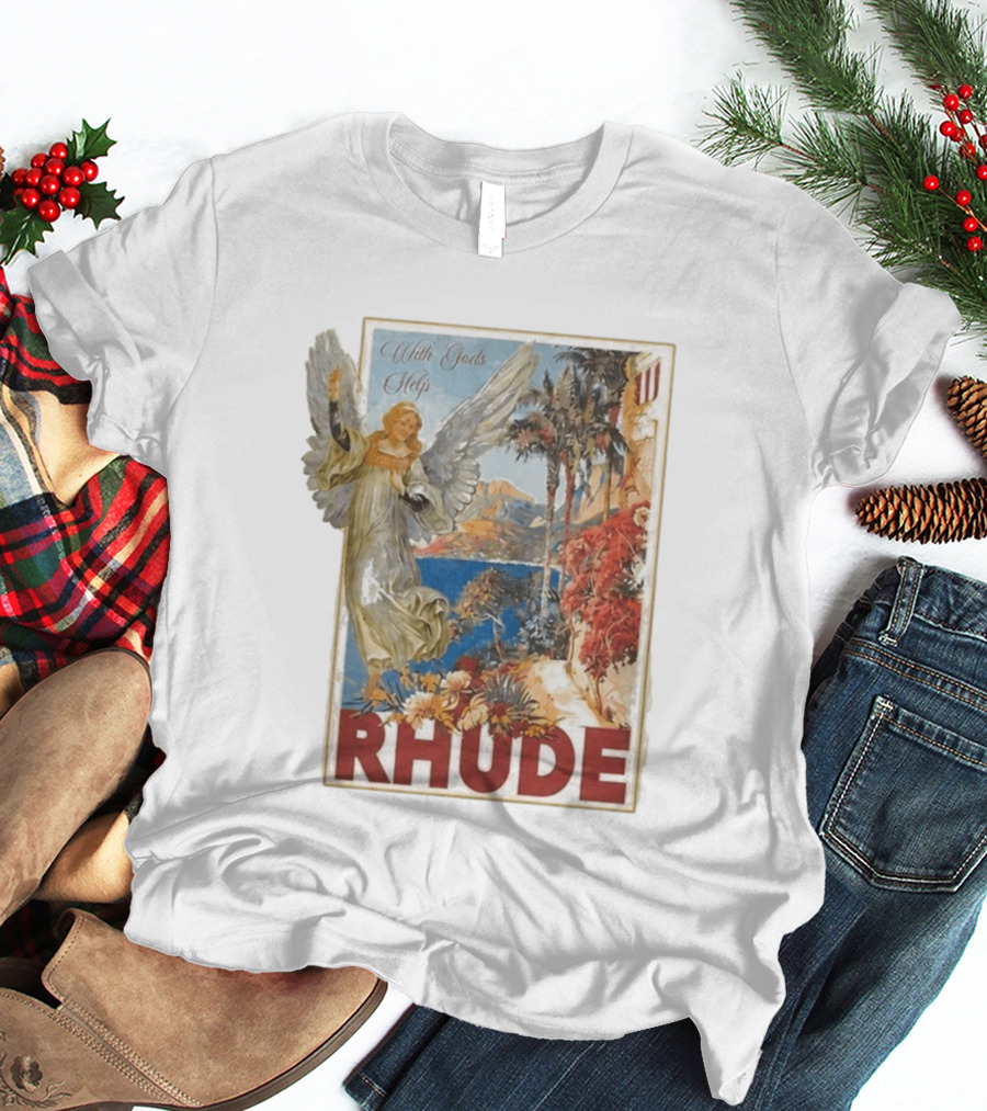 2 Chainz Rhude With Gods Help Angel Scenic Landscape T-Shirt