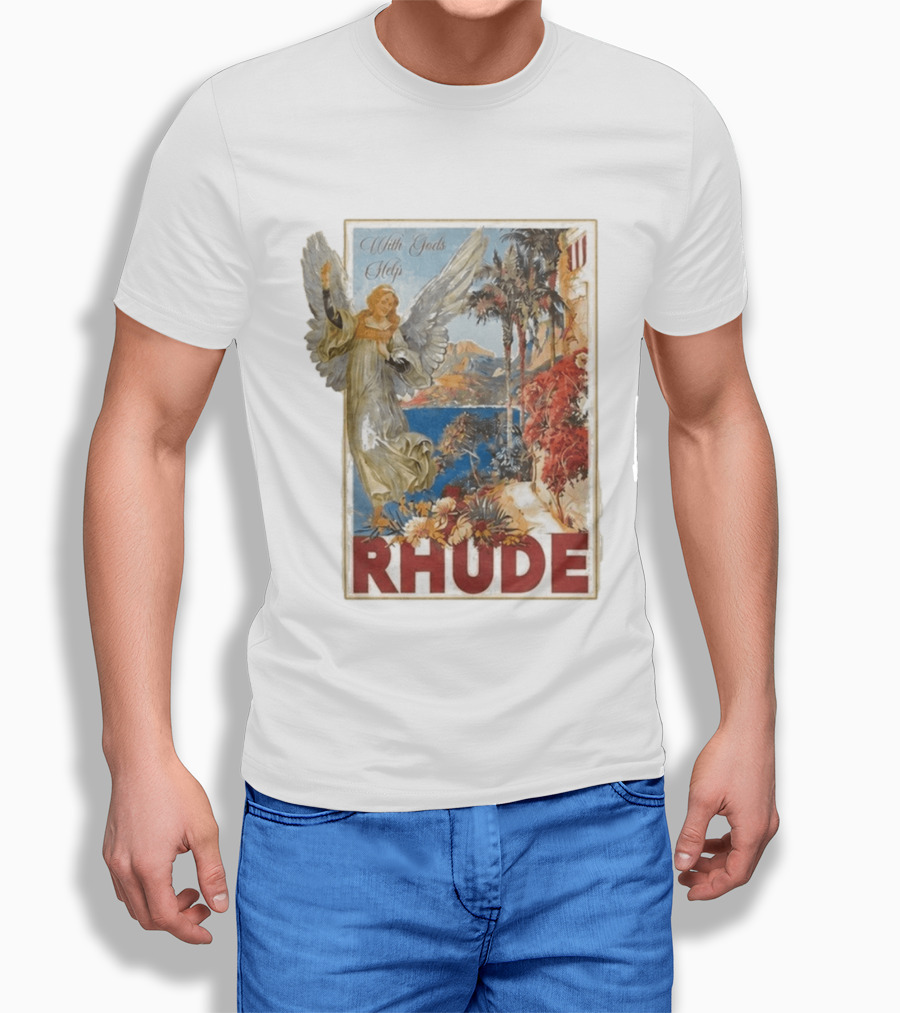 2 Chainz Rhude With Gods Help Angel Scenic Landscape T-Shirt