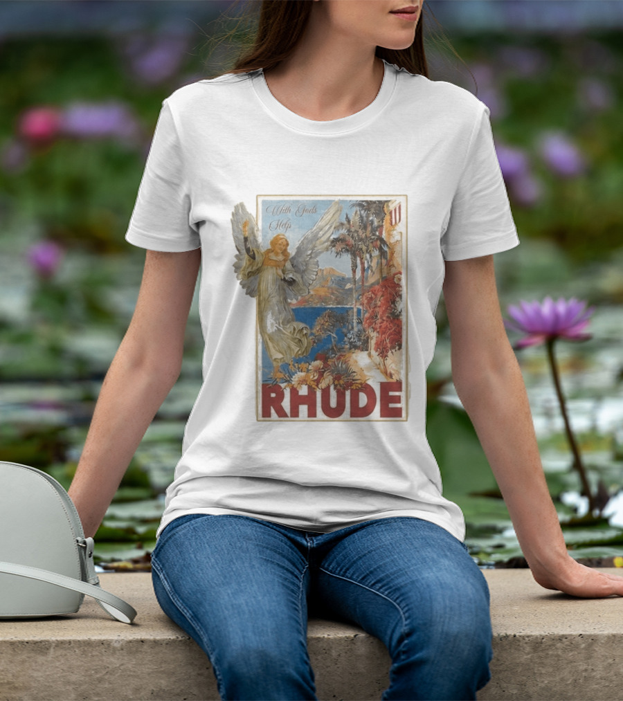 2 Chainz Rhude With Gods Help Angel Scenic Landscape T-Shirt