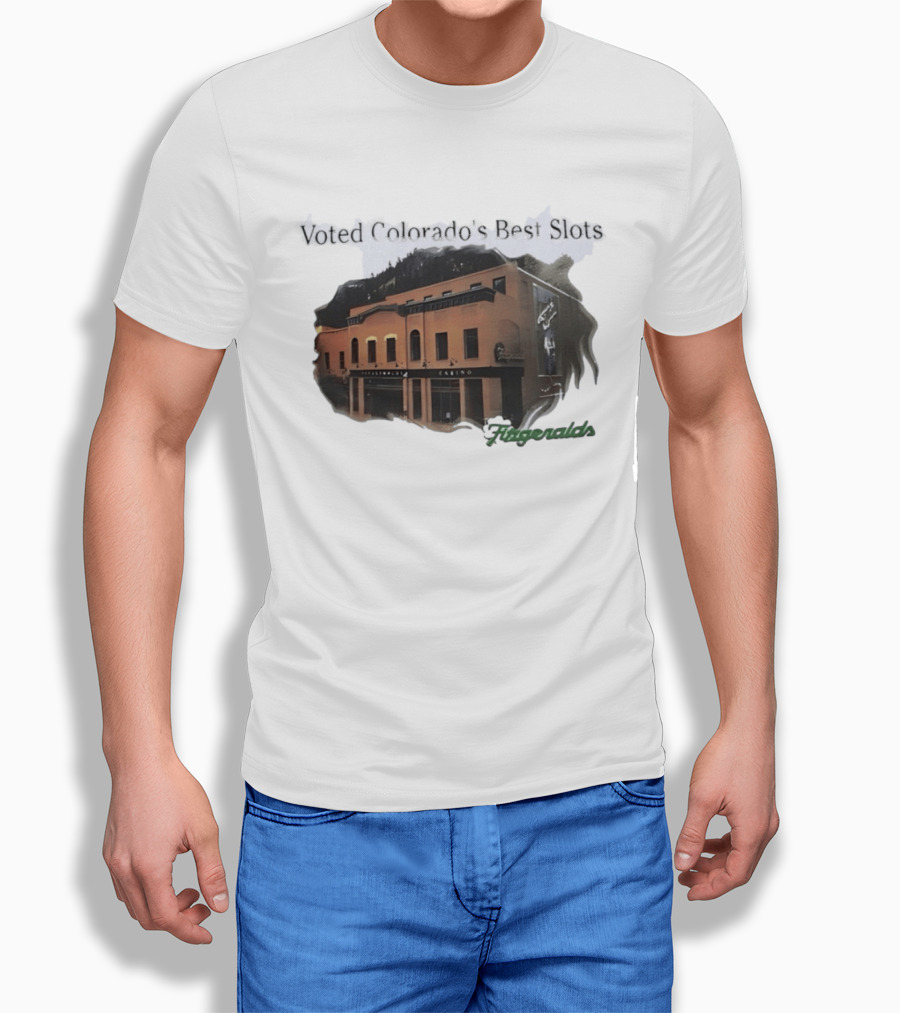 Voted Colorado's Best Slots Fitzgeralds Casino Black Hawk T-Shirt