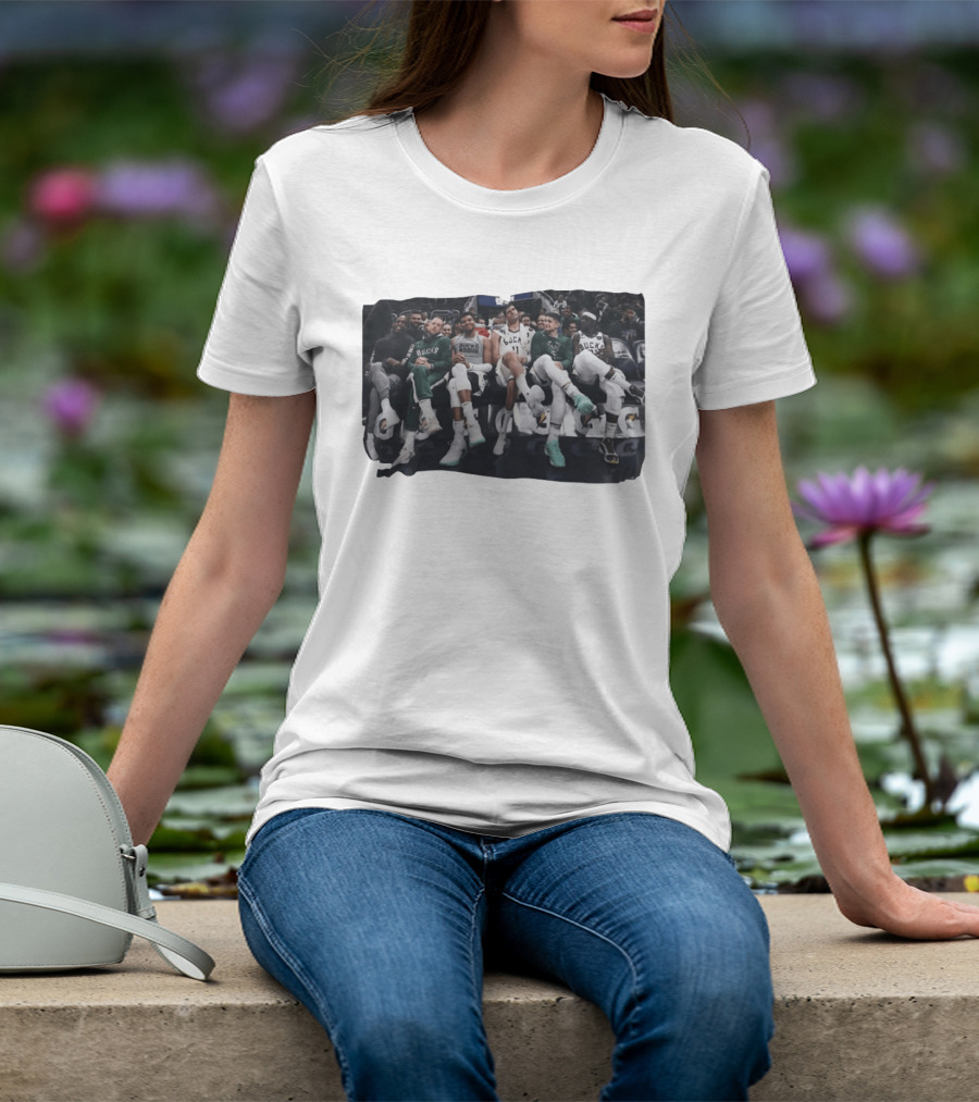 Milwaukee Bucks NBA Basketball Team Bench Players T-Shirt