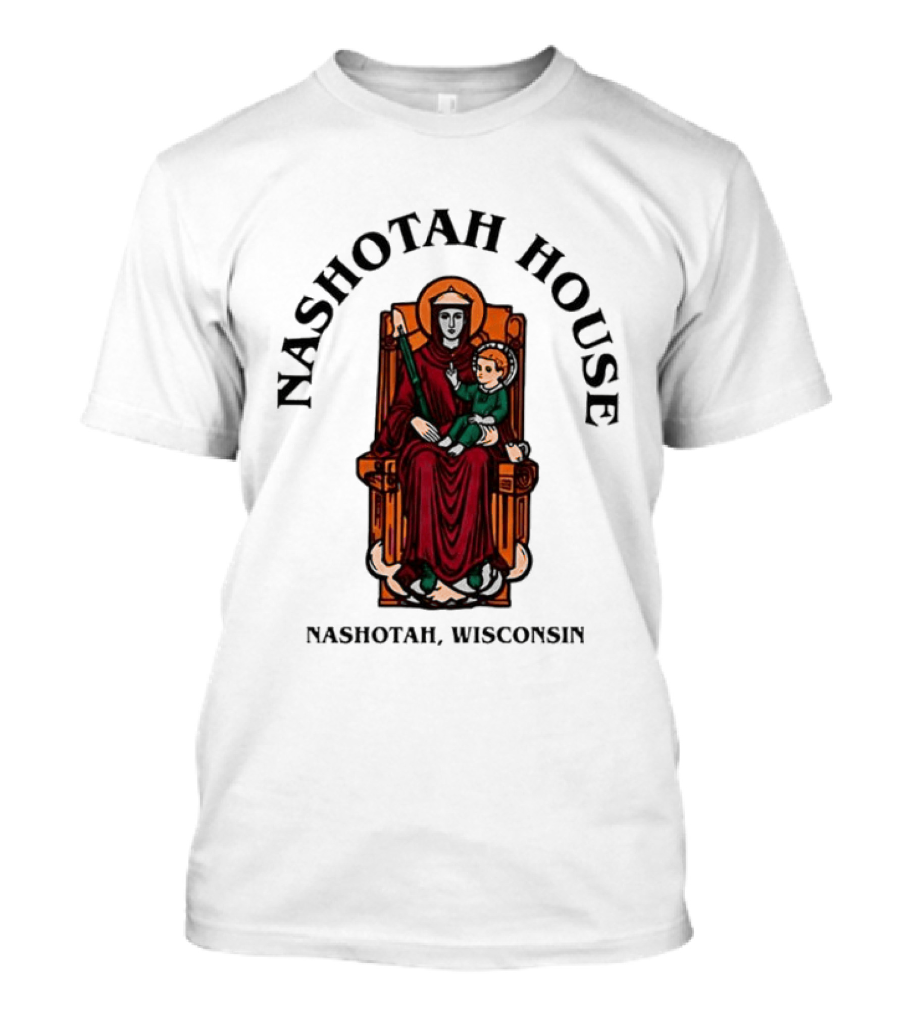 Nashotah House Virgin Mary And Child Jesus Icon Nashotah Wisconsin T-Shirt