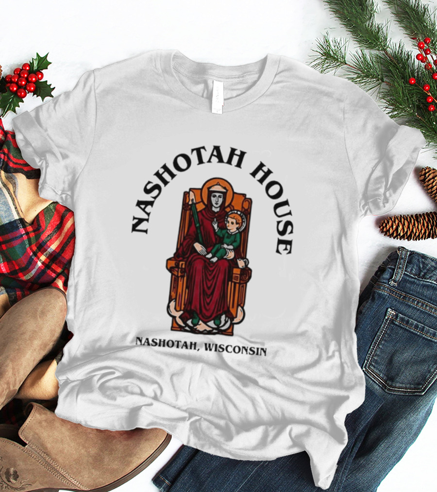 Nashotah House Virgin Mary And Child Jesus Icon Nashotah Wisconsin T-Shirt