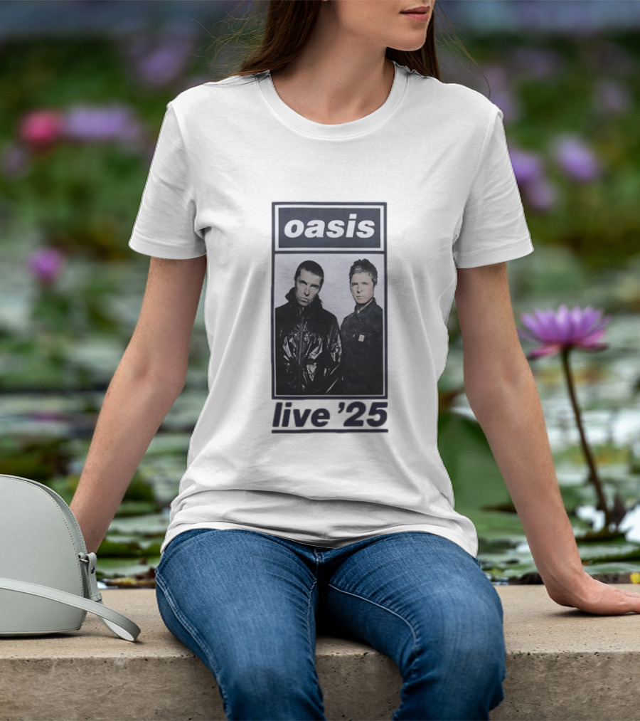 Oasis Live 2025 Liam Gallagher Band Tour T-Shirt