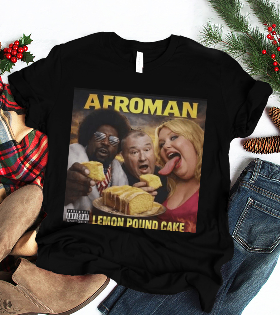 Afroman Lemon Pound Cake Featuring Iconic Cover T-Shirt