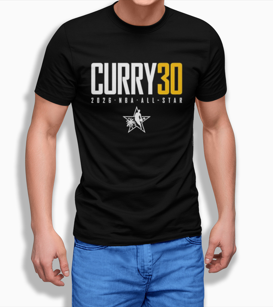 Curry30 2026 NBA All Star Golden State Warriors Iconic Basketball Star T-Shirt