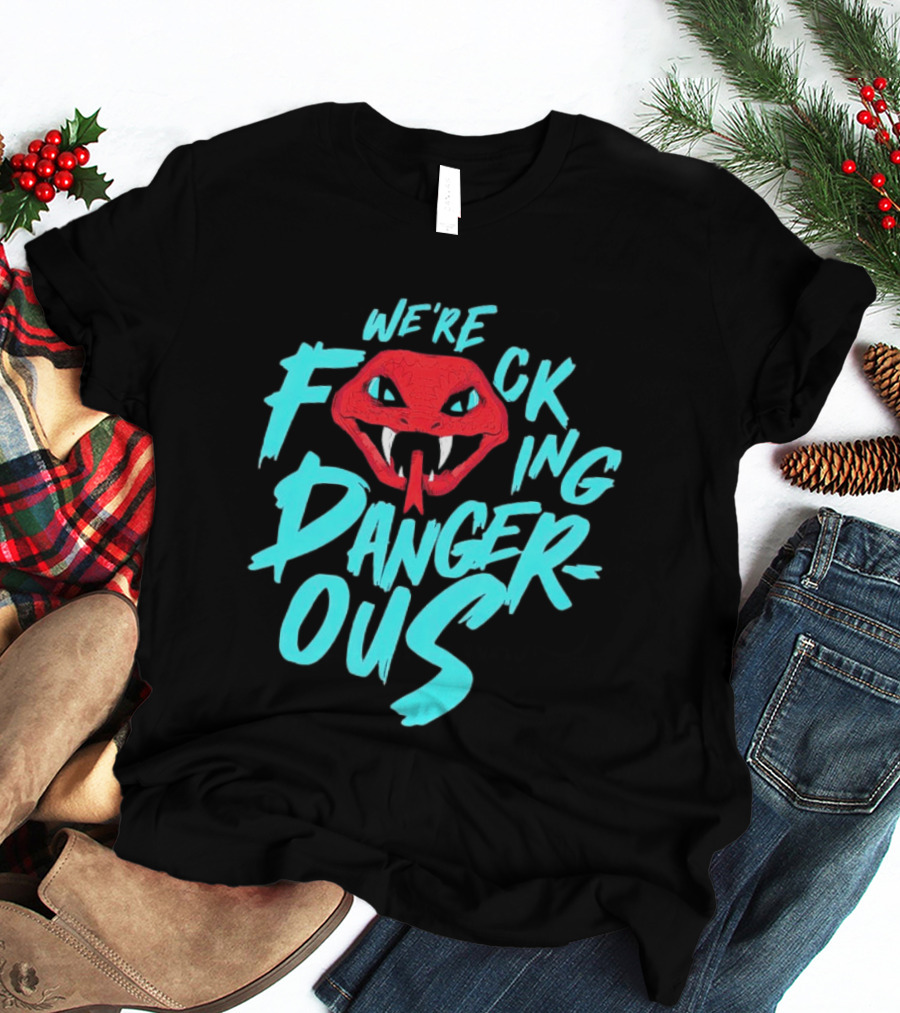 Arizona Diamondbacks Snakes We're Dangerous T-Shirt