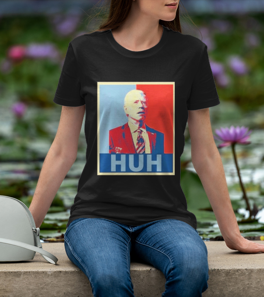 Huh Joe Biden Red Blue T-Shirt