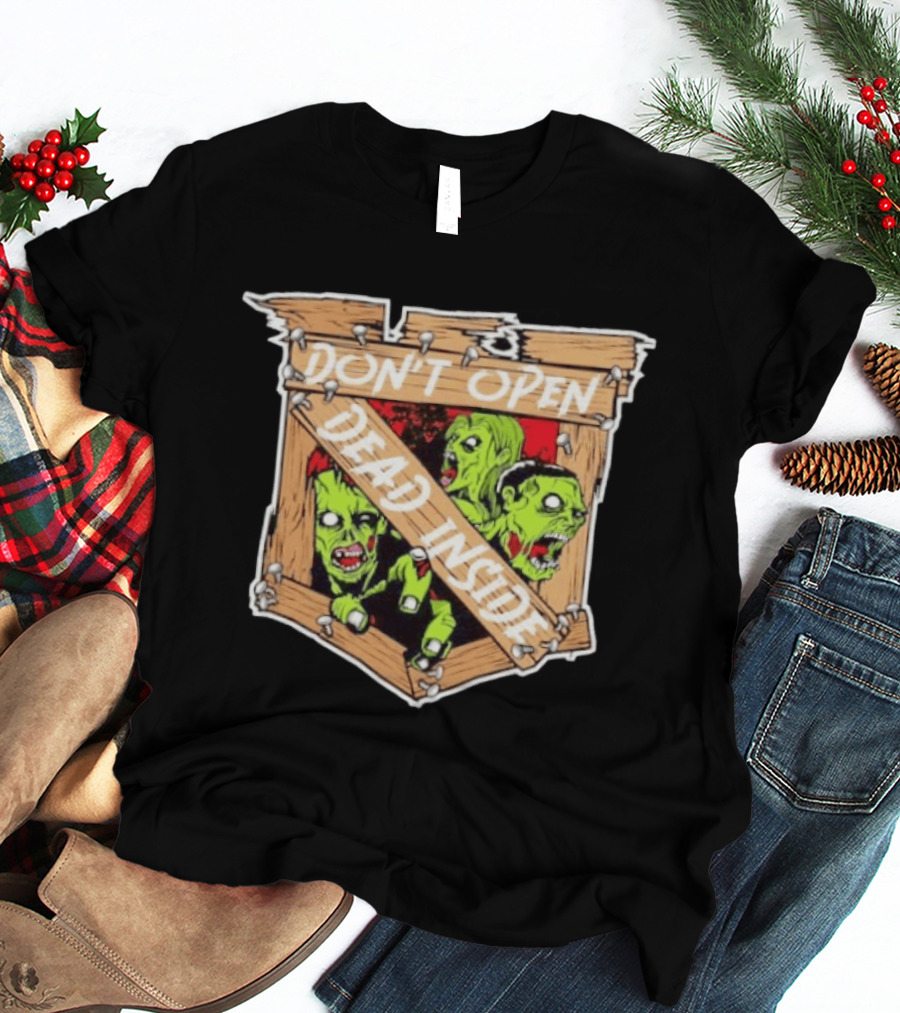 New York Rangers Halloween Don't Open Dead Inside Zombie T-Shirt