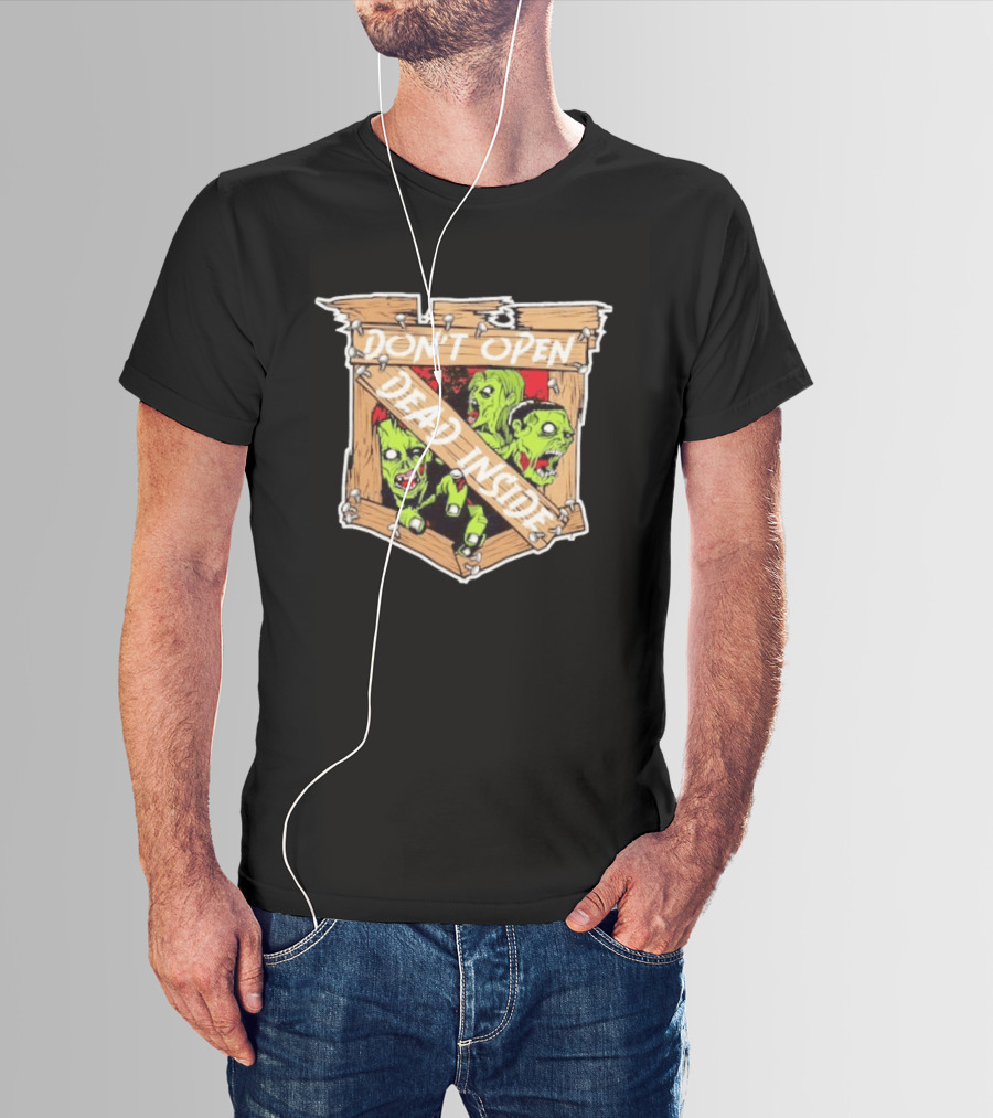 New York Rangers Halloween Don't Open Dead Inside Zombie T-Shirt