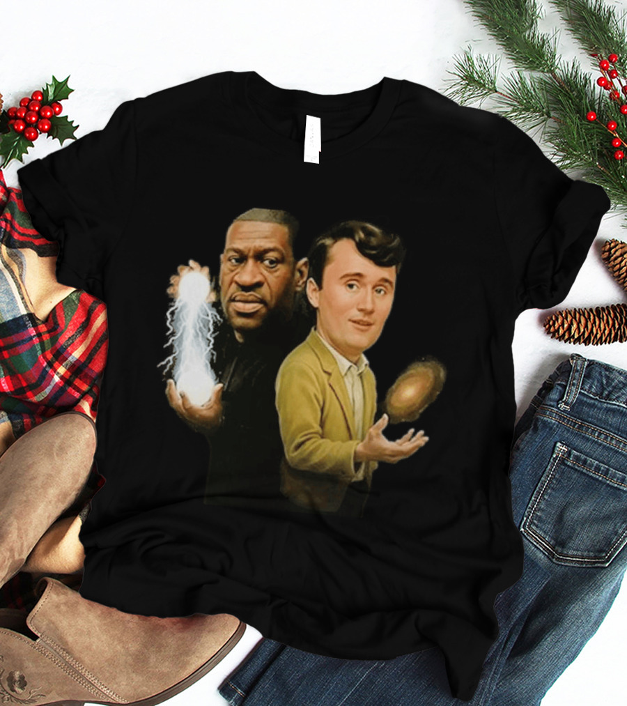 George Floyd And Charlie Kirk Wizard T-Shirt