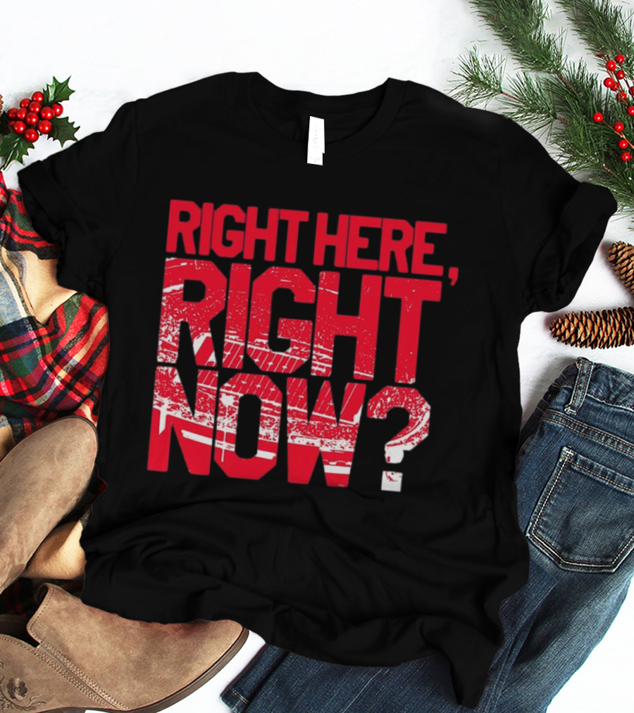 Buffalo Bills Right Here Right Now Where Else Would You Rather Be T-Shirt