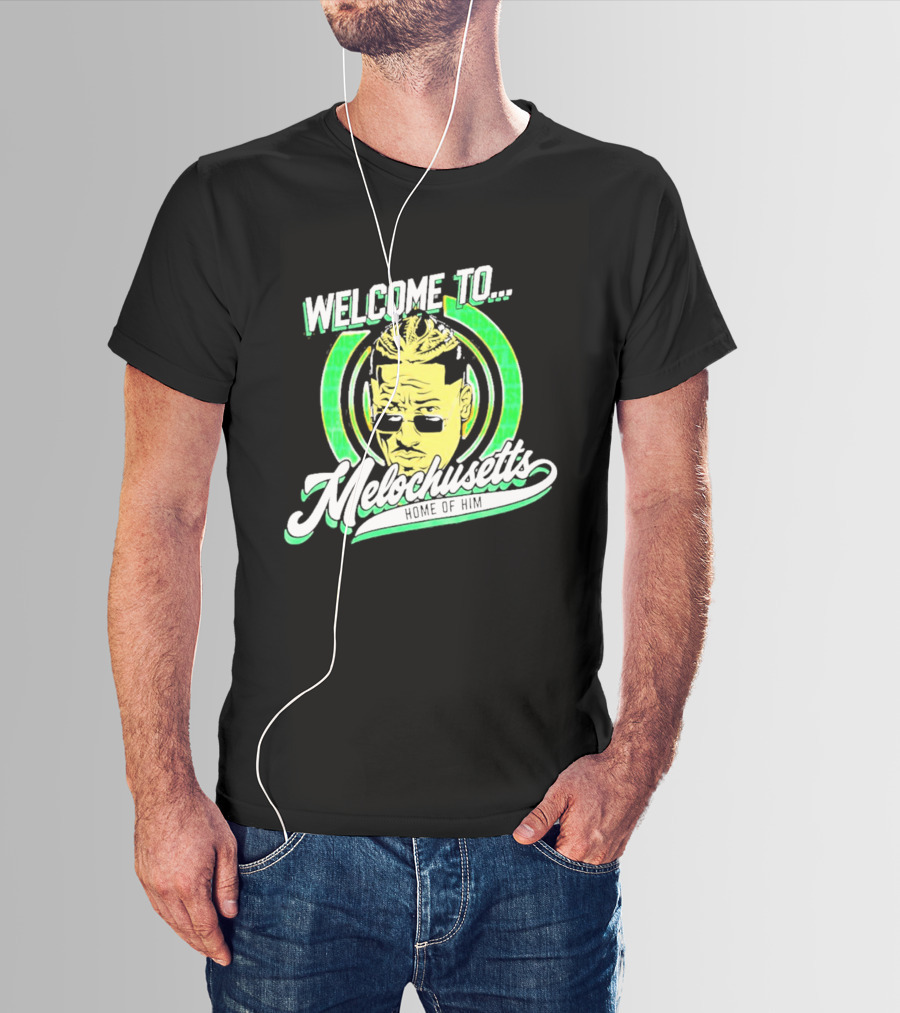 Carmelo Hayes Welcome To Melochusetts Home Of Him Massachusetts T-Shirt
