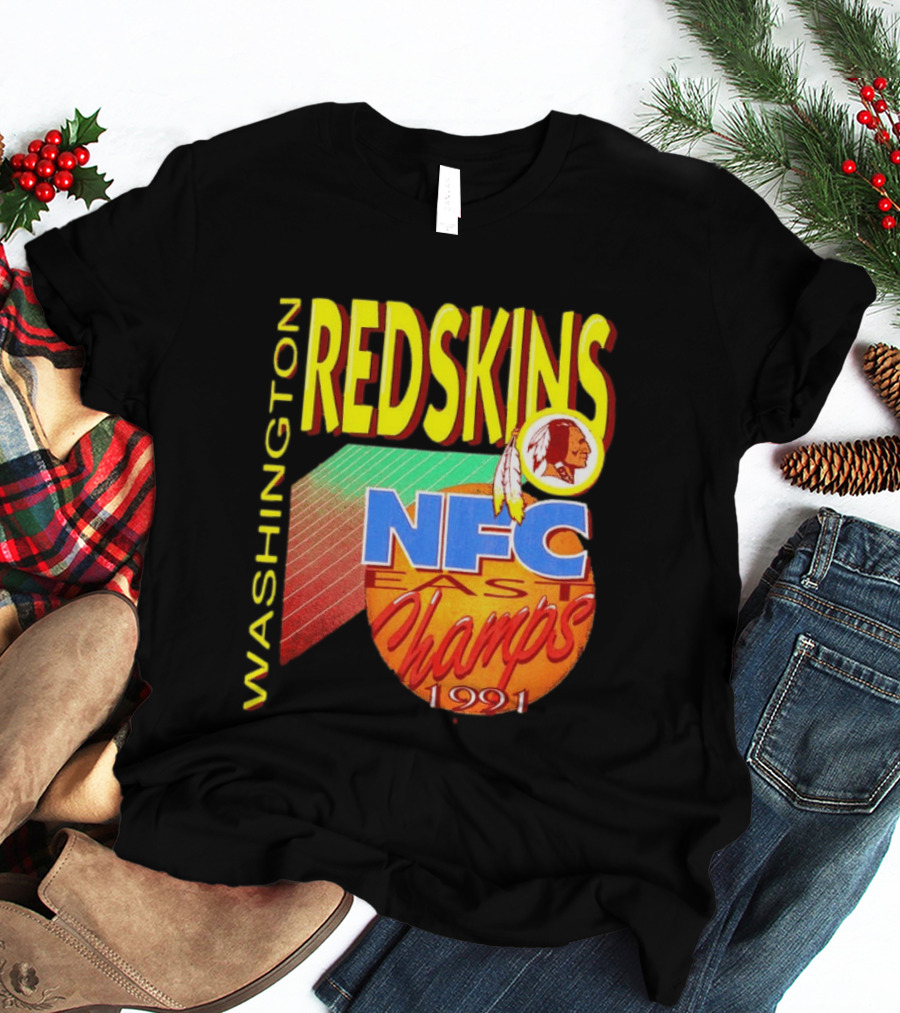 Washington Redskins NFC East Champs 1991 T-Shirt