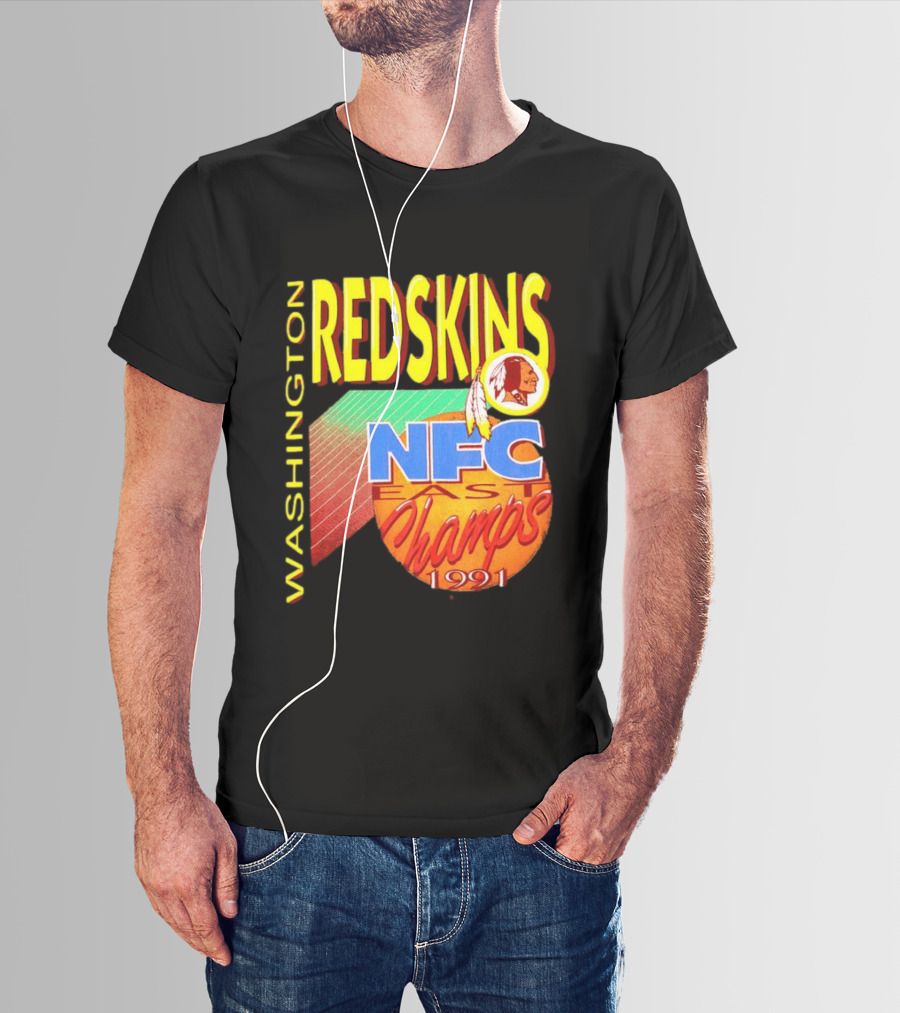 Washington Redskins NFC East Champs 1991 T-Shirt