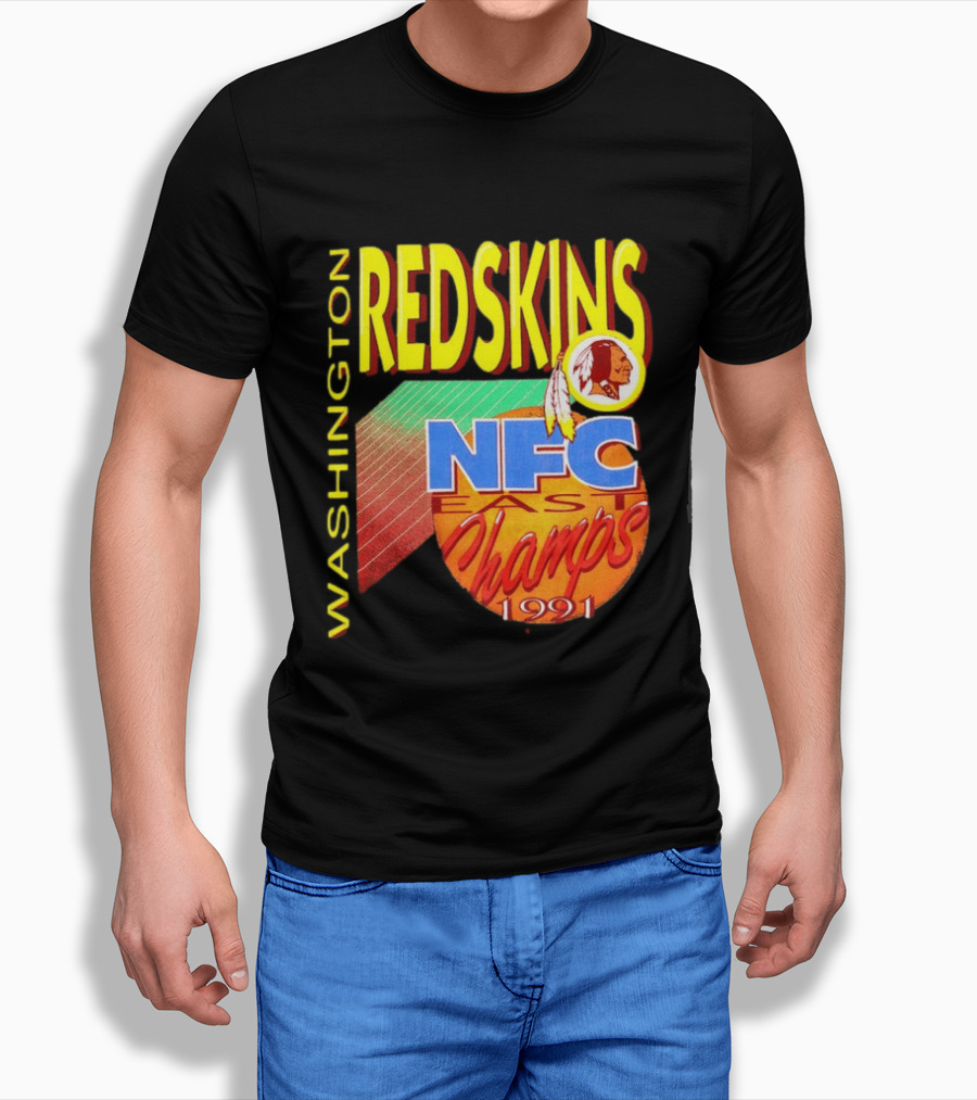 Washington Redskins NFC East Champs 1991 T-Shirt
