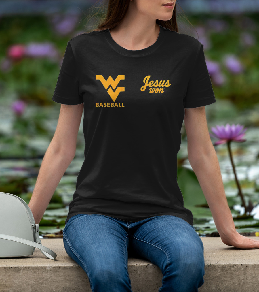 WV Baseball Jesus Won T-Shirt