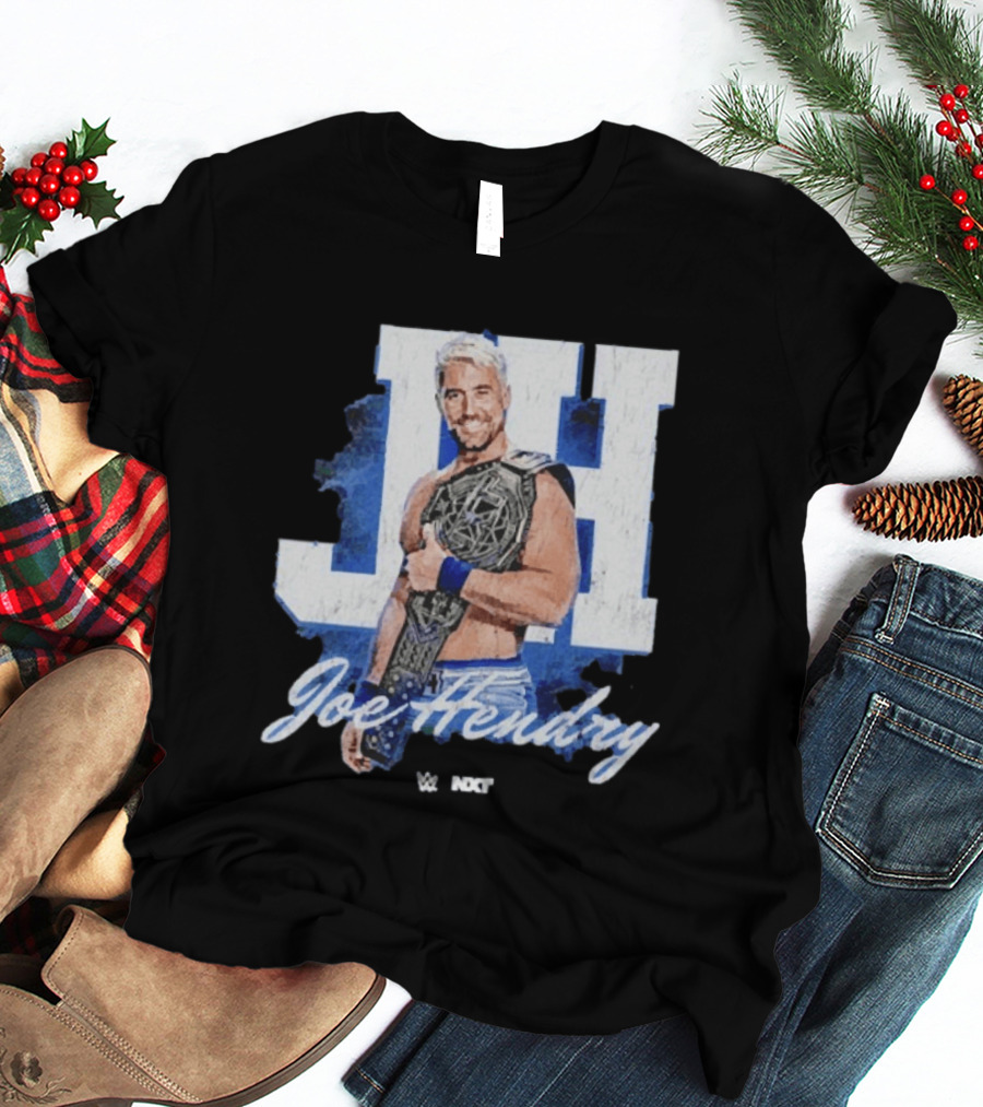 JH Joe Hendry WWE Superstar Officially Licensed Merchandise T-Shirt