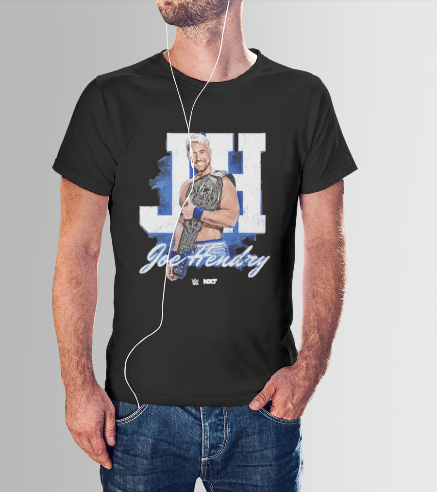 JH Joe Hendry WWE Superstar Officially Licensed Merchandise T-Shirt
