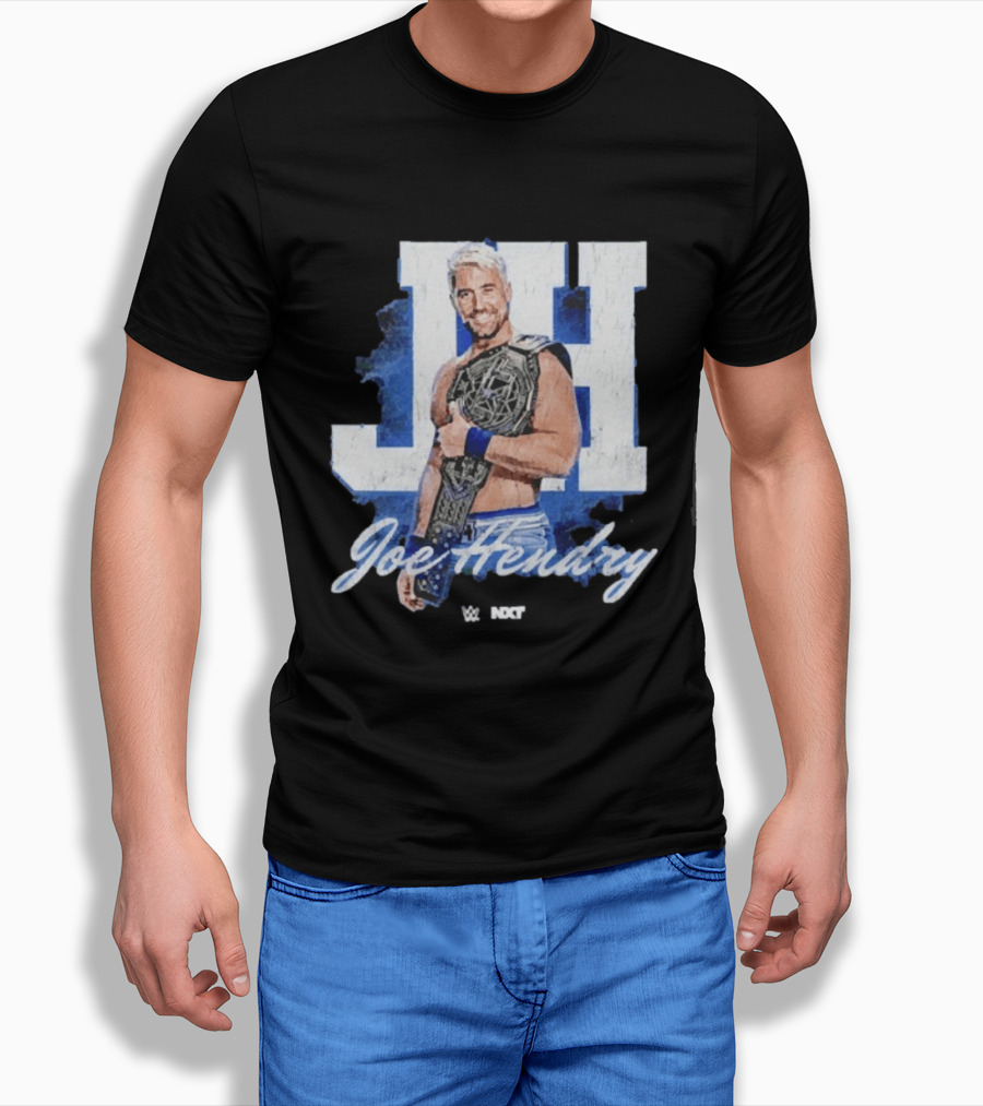JH Joe Hendry WWE Superstar Officially Licensed Merchandise T-Shirt