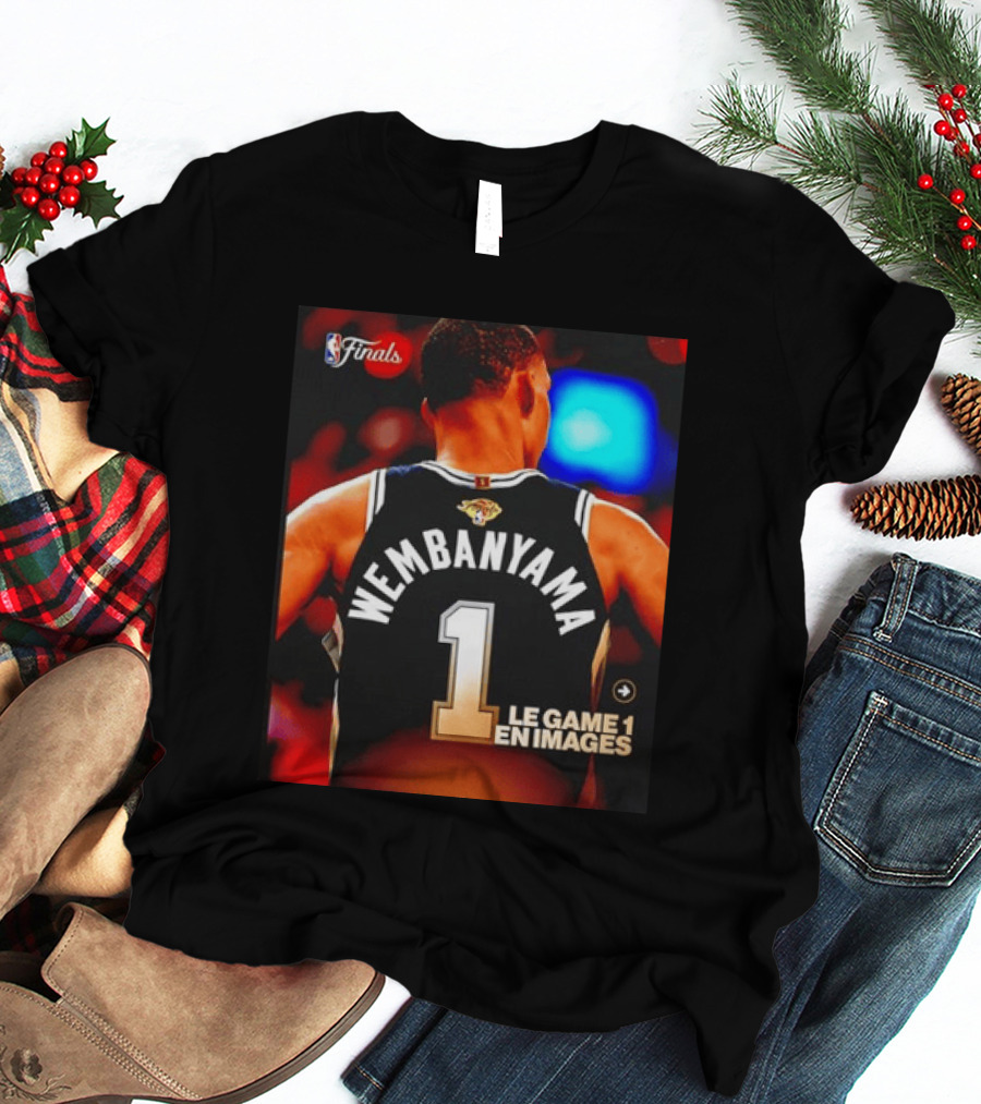 NBA Finals Wembanyama San Antonio Spurs Le Game 1 En Images T-Shirt