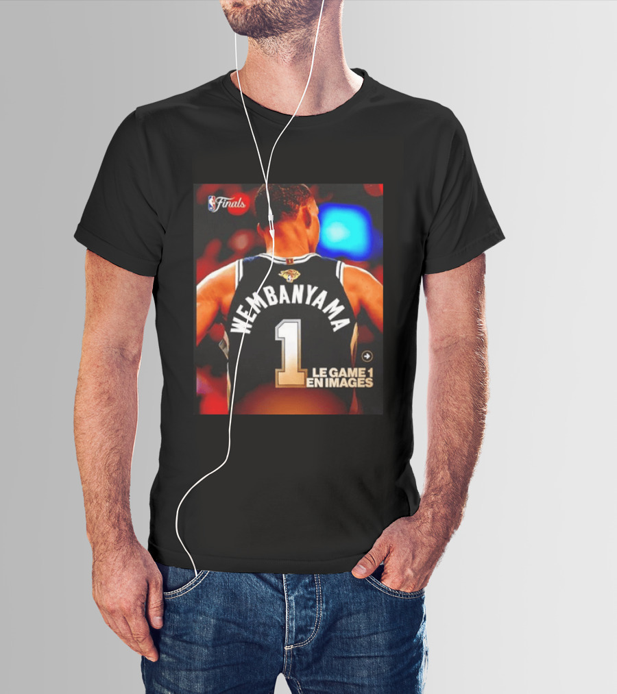 NBA Finals Wembanyama San Antonio Spurs Le Game 1 En Images T-Shirt