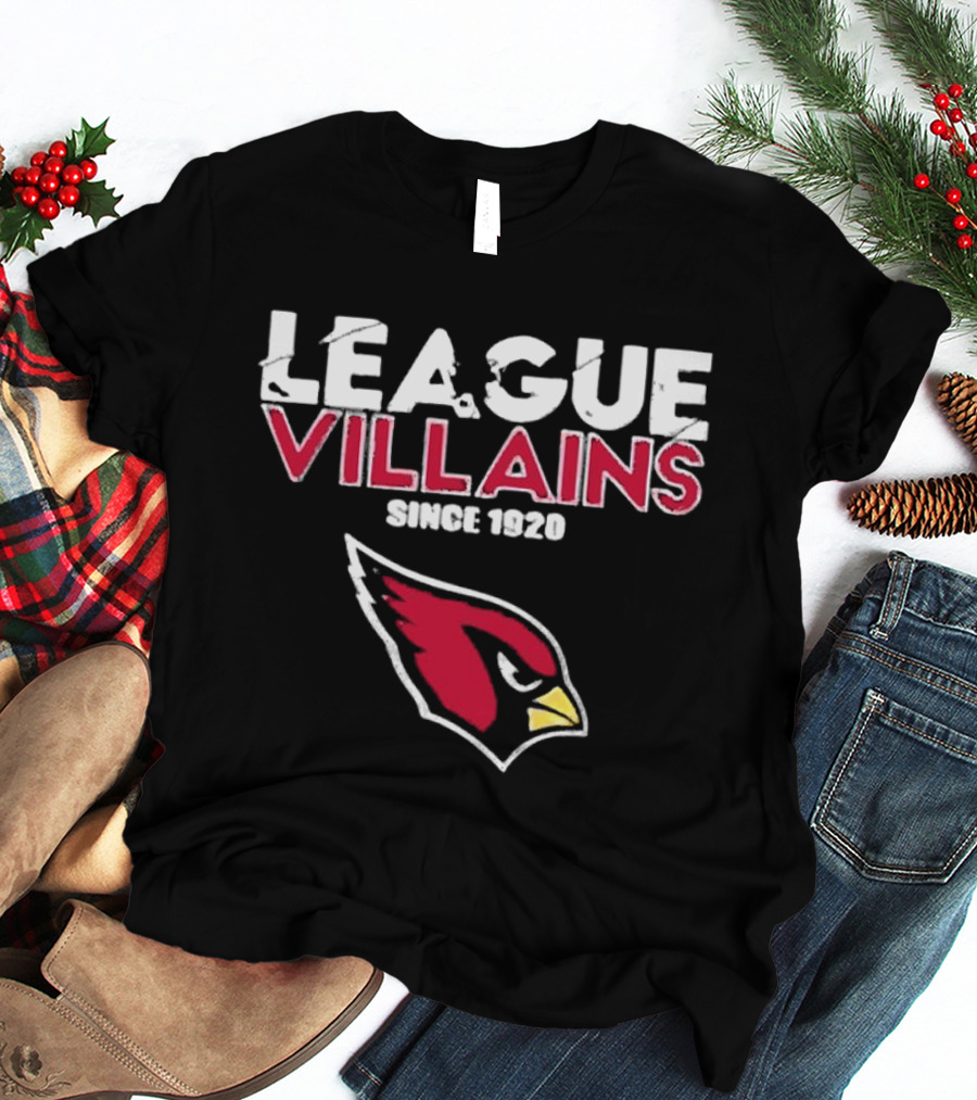 League Villains Since 1920 Arizona Cardinals T-Shirt