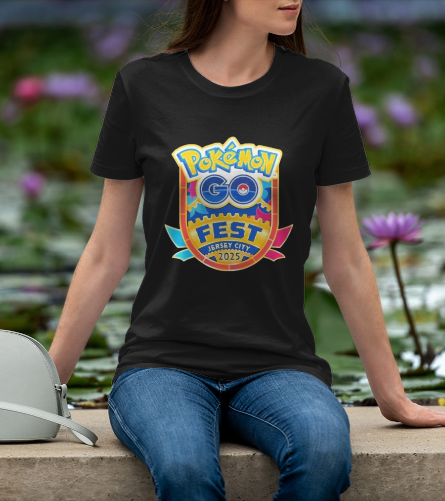 Pokémon Go Fest 2025 Jersey City Event T-Shirt