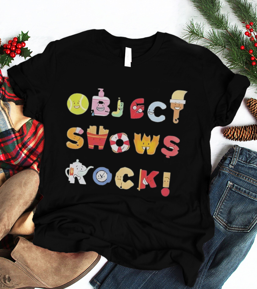 Object Shows Rock Tennis Paintbrush Emoji Toothpaste Balloon T-Shirt