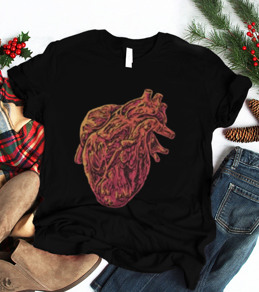Rise Records The Acacia Strain Gravebloom Black Anatomical Heart T-Shirt