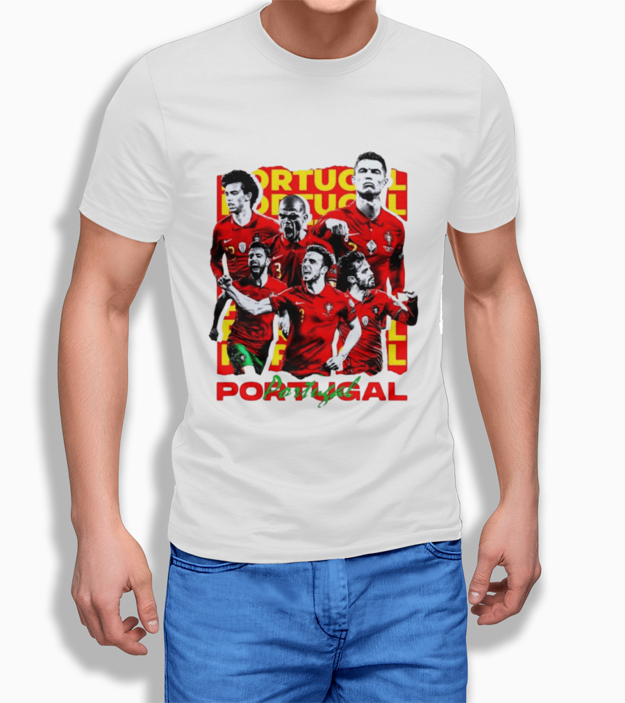 Portugal National Football Team Cristiano Ronaldo Fans T-Shirt