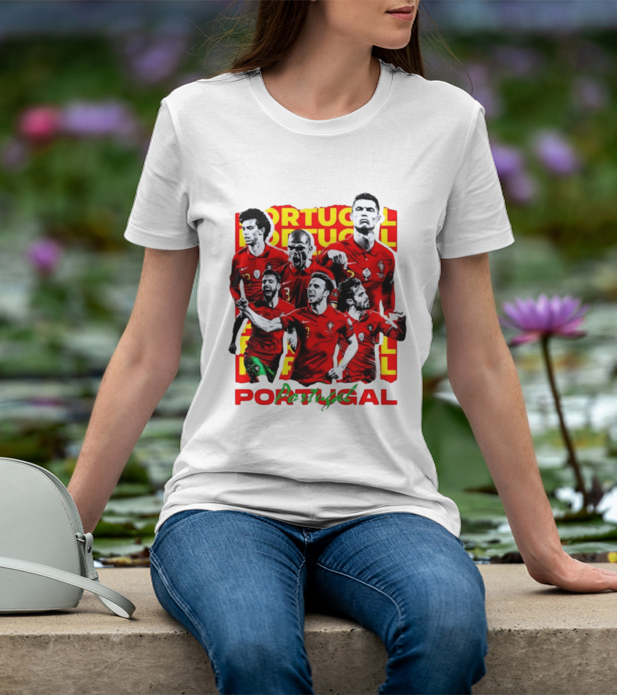 Portugal National Football Team Cristiano Ronaldo Fans T-Shirt