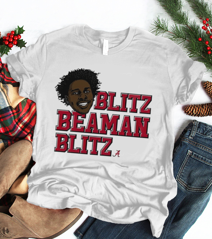 Alabama Crimson Tide Blitz Beaman Blitz Jeremiah Beaman T-Shirt