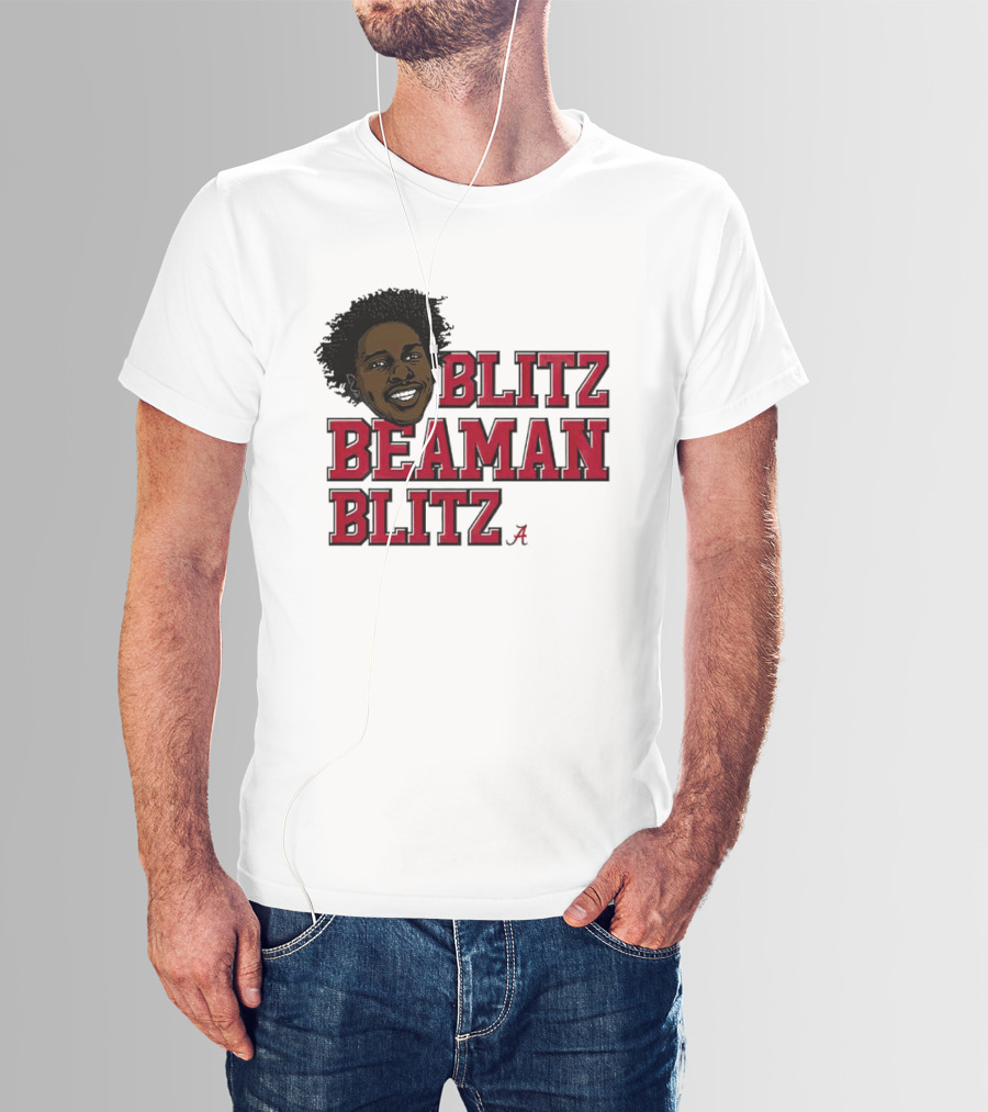 Alabama Crimson Tide Blitz Beaman Blitz Jeremiah Beaman T-Shirt
