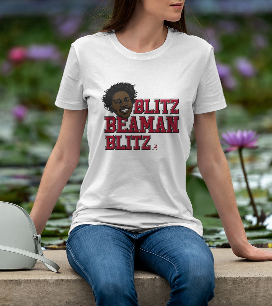 Alabama Crimson Tide Blitz Beaman Blitz Jeremiah Beaman T-Shirt